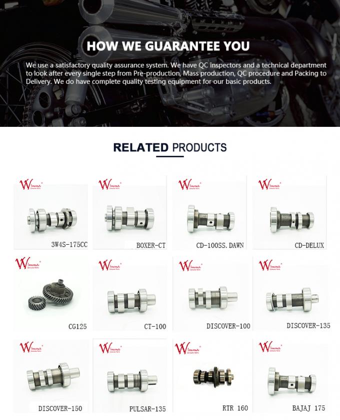 Good Quality Motorcycle Engine Parts Motorcycle Parts BOXER Camshaft