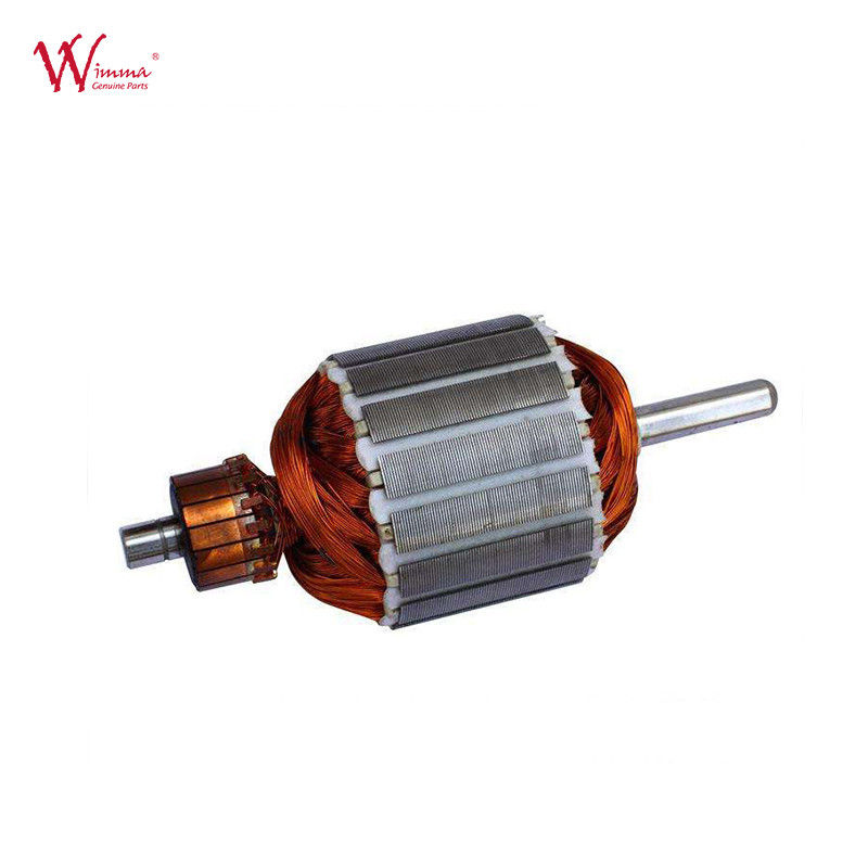 High Precision Bajaj Auto Rickshaw Accessories / Copper Starter Motor