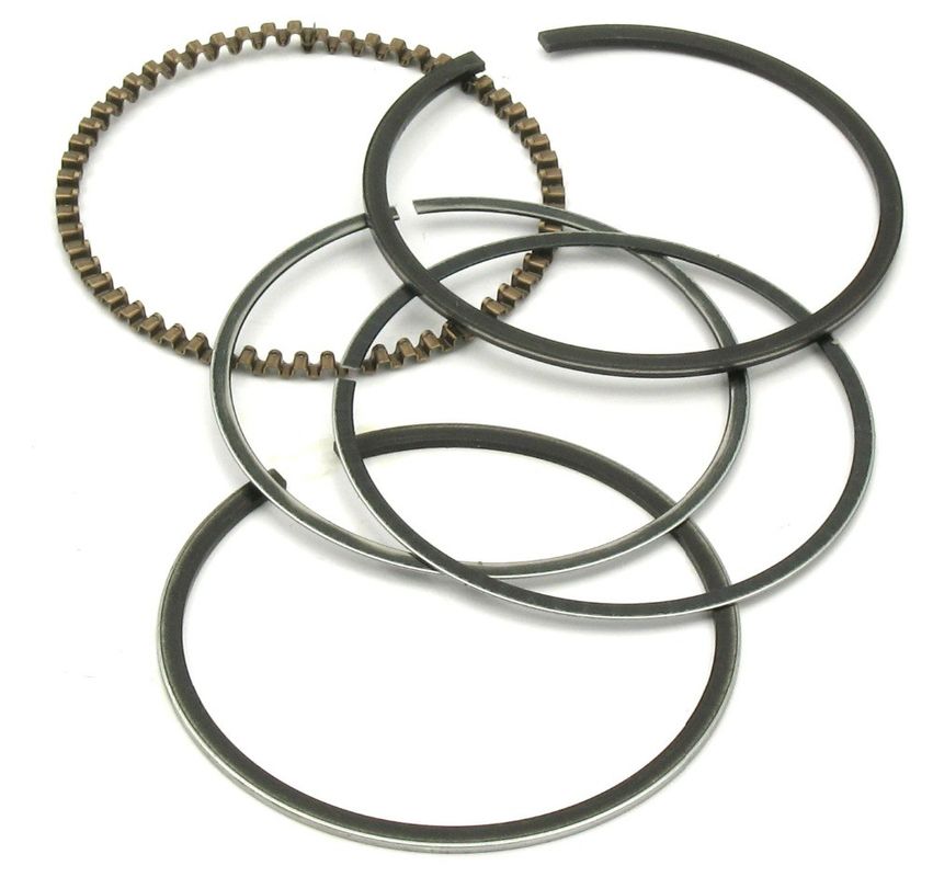 High Quality Motorcycle Engine Piston Rings Iron Material Made With 1 Year Warranty