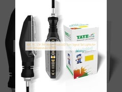 ABC PC 12V 3W Water Proof LED Turn Signal Tail Lights for Light Temperature 6500k