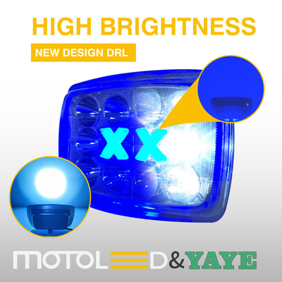 CD70 Motorcycle Daytime Running Lights With Flash White Headlight And Chip
