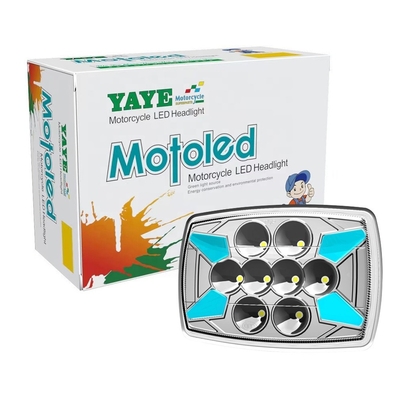 6LED Lo beam and 8 LED Hi beam LED Headlight for CD70 CG125 70cc from YAYE Motorcycle