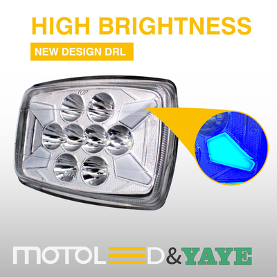 6LED Lo beam and 8 LED Hi beam LED Headlight for CD70 CG125 70cc from YAYE Motorcycle