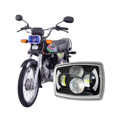DC12V YAYE CD70 CJ125 2 In 1 HD PC Lampshade IP67 High Brightness Motorcycle Headlight with DRL