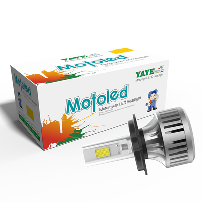 4500LM Brightest Motorcycle Headlight Bulb IP67 H4 High Low Beam