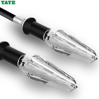 Motorcycle LED Dynamic Turn Signal Light with 30000hours Lifespan and ABC PC Material