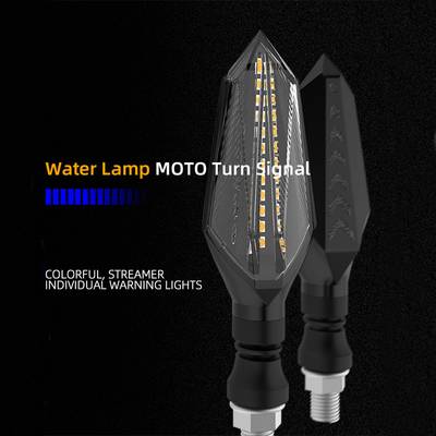 LED Motorcycle Turn Signal Head Lamp 30000hours Lifespan and 6500k Light Temperature
