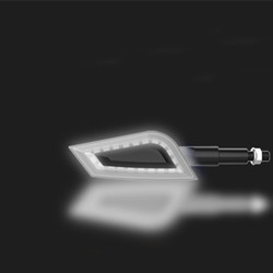 6500k Light Temperature Motorcycle LED Turn Signal Indicator Light for DC12V Scooters