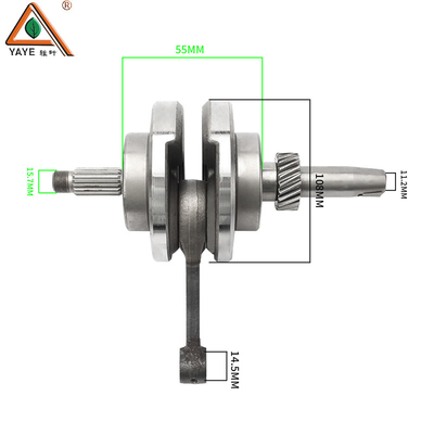 YAYE Wholesale high quality motorcyclSteel 125cc HONDA CG125 CG150 CG200 Motorcycle Crankshaft for in Motorcycle Engine
