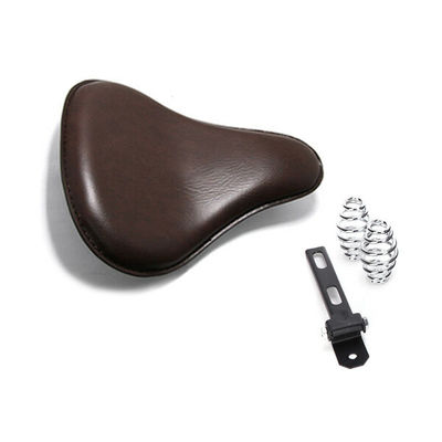 Motorcycle Parts Accessories Smooth PC Motorcycle Solo Seat With Spring for Harley Cafe Racer