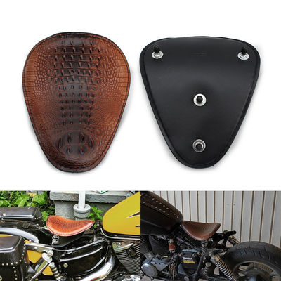 Universal Moto Bobber Motorcycle Solo Seat Chopper Saddle Vintage Cushion Parts for Harley Davidson Iron 883 Sportster Softail