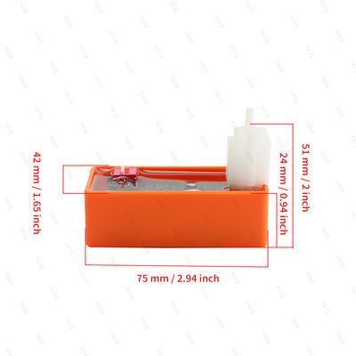 Motorcycle Ignition Cdi AC DC 6 Pin Racing Unit for Dark Veloci Thunder250 GY6 150CC Motorcycle Ignition System Accessories