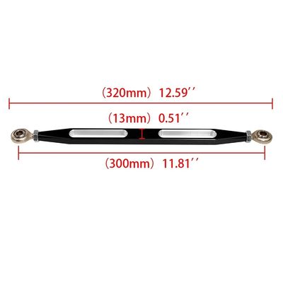 Motorcycle Gear Shift Linkage Black Chrome for Harley Touring Electra Glide Street Glide Tour Glides Trikes Softail 1980-later