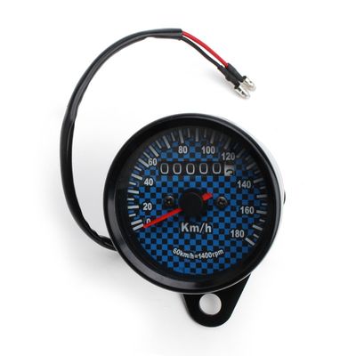 Universal Digital LCD Speedometer Dashboard Instruments for Motorcycles New Condition Plastic Odometer