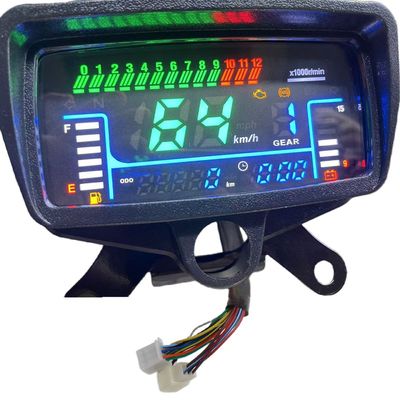 Motorcycle Instruments Include Tachometer Odometer and Speedometer Suitable for Arora CG125 CG 125CC Digital First Generation
