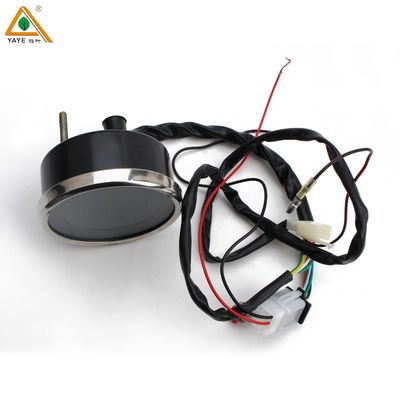 Speedometer,digital Odometer Electric Instrument Motorcycle Instrument Speedometer Multifunctional Indicator LCD Instrument