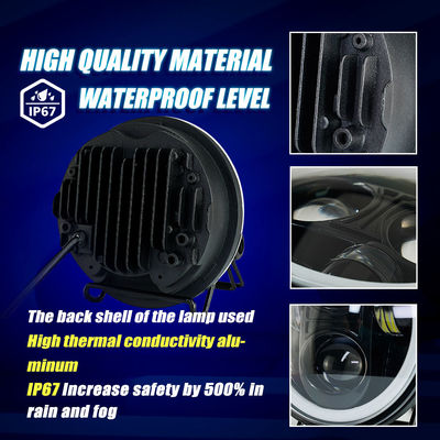 YAYE 5.75 Inch Car Projector Headlight 8V 12V 24V 24V 80V 36W 3800LM for Auto Motorcycle Truck UTV ATV Offroad