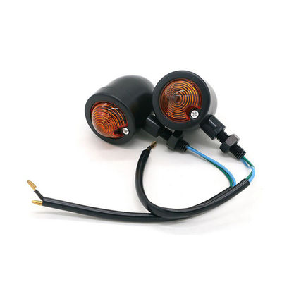 12v Vintage Old-fashioned Modification Retro Modified Motorcycles Front Turn Signal Indicator Running Brake Tail Lamp