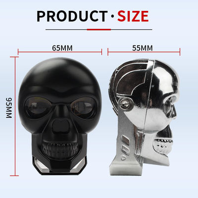 3inch  40W Dual Color Led Spotlight Auxillary Motorcycle External Spotlight Skull Motorcycle Headlight Fog Lamp