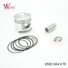 China Water Cooled Motorcycle Piston Kits C50C GK4 0.75 ISO9001 Certificated company
