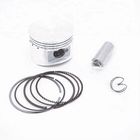 Super A  Motorcycle Piston Kits , Aluminum 3W4S Piston And Rings