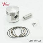 Chinese supplier Iron Casting Motorcycle Piston Kits High Precision Custom Made For CS90 0.50 - 028