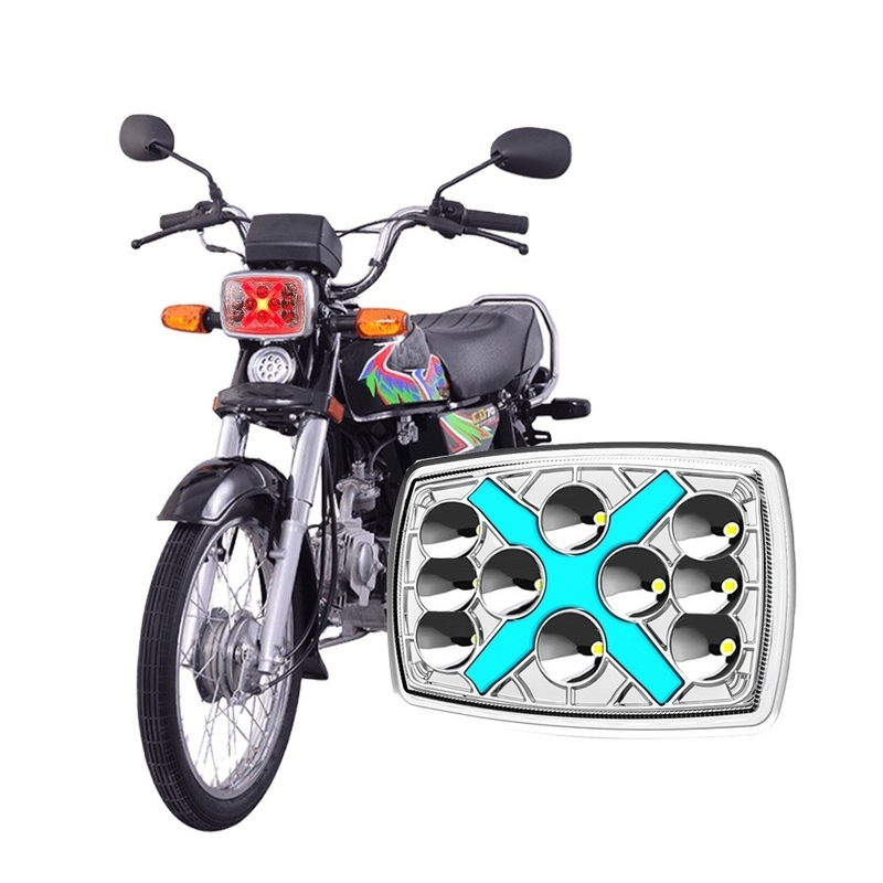Plastic Reflector YAYE CG125 XBT-06 LED Headlight with 12 Lamp Chips and IP67 Rating