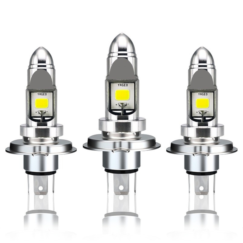 6500K Motorcycle LED Bulbs 30000h Lifespan Brightest Motorcycle Headlight