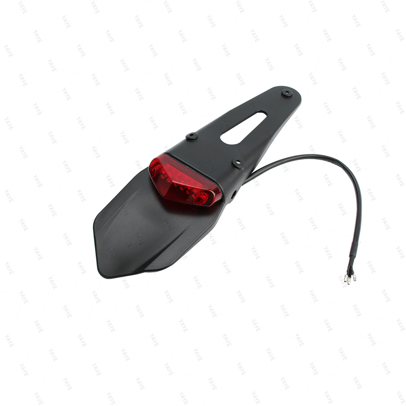 Motorcycle LED Tail Light with 10LED Chip ABS Plastic Housing and 1 Year Warranty for Retrofit Upgrade